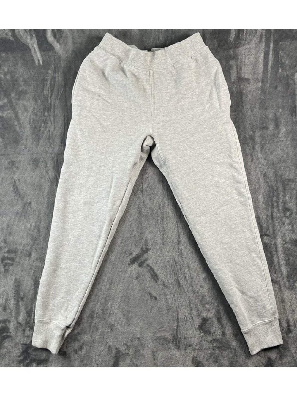 Champion Sweatpants Men's Medium Gray Tapered Joggers Fleece Reverse Weave